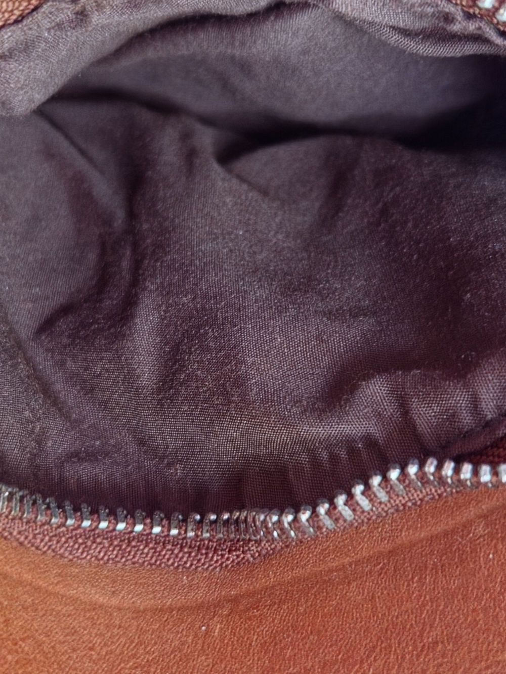 Valencia Woven Leather Backpack in Warm Cognac - Picture 5 of 7